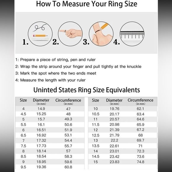 Gemstone Infinity Band Ring SS925 - Picture 7 of 7